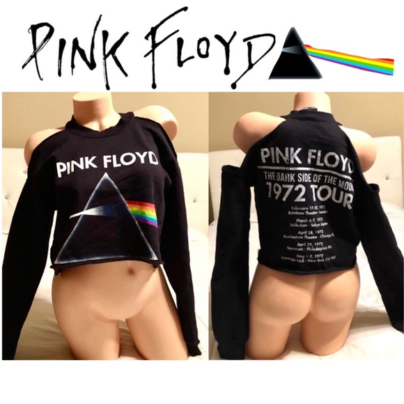Dolls Kill Tops - PINK FLOYD♥️distressed sweater